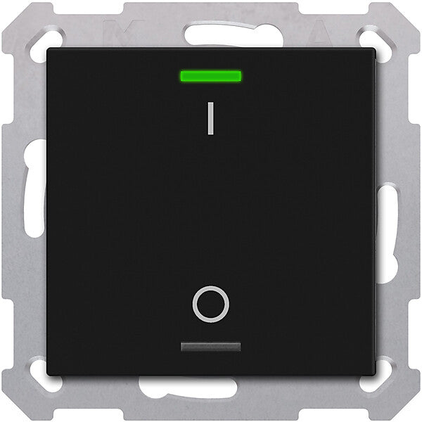 MDT technologies KNX Taster Light 55 1-fach RGBW,swmatt,Schalten BE-TAL550106.B1